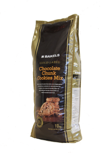 Bakels Chocolate Chunk Cookies Mix Packaging
